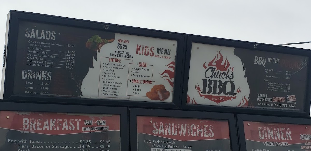 Menu Chuck's Bbq-4